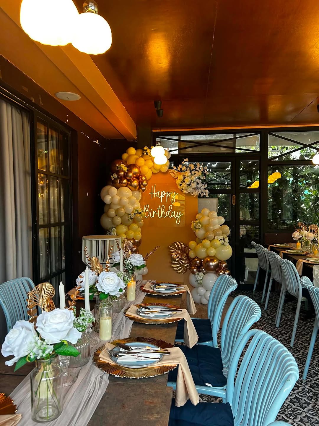 Brunch spread at Flossom